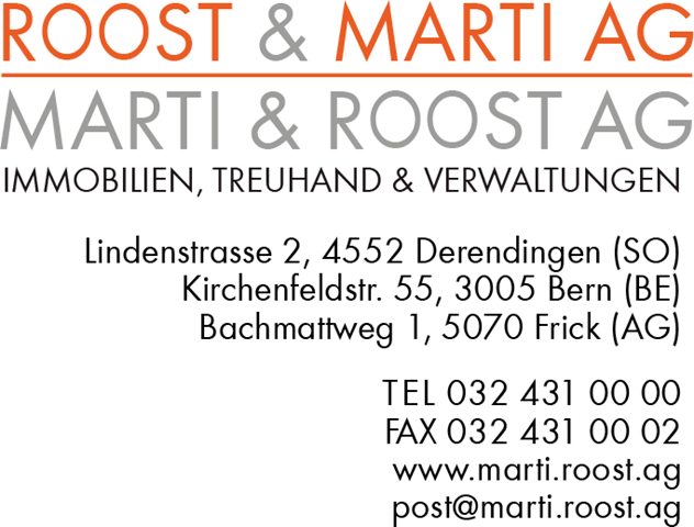 ROOST & MARTI AG Immobilien-,Treuhand- und Verwaltung