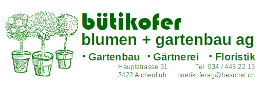 Bütikofer Blumen + Gartenbau AG
